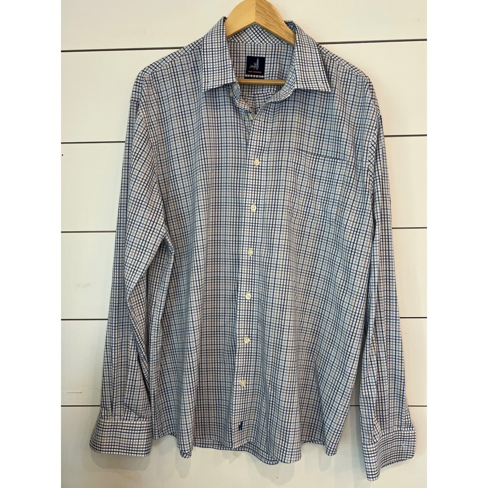 Johnnie-O Prep-Formance XL Mens Long Sleeve Button Down business casual preppy